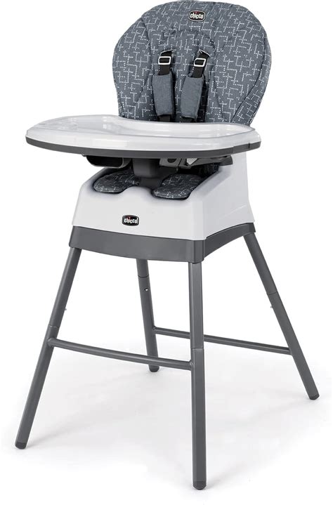 child's highchair metal frame fabric seat|Chicco Stack® Hi.